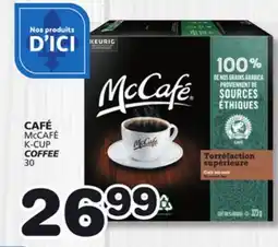 Marches Tradition McCAFÉ COFFEE offer