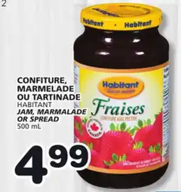 Marches Tradition HABITANT JAM, MARMALADE OR SPREAD offer