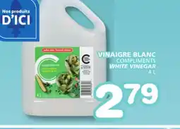 Marches Tradition COMPLIMENTS WHITE VINEGAR offer