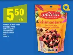 Maxi MÉLANGE DE FRUITS ET NOIX BIOLOGIQUE PRANA | ORGANIC TRAIL MIX, 150 G offer