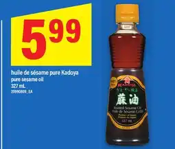 Maxi HUILE DE SÉSAME PURE KADOYA | PURE SESAME OIL, 327 ML offer