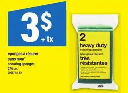 Maxi ÉPONGES À RÉCURER SANS NOM , 2/4 un offer