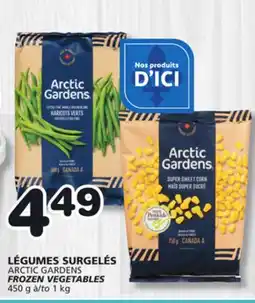 Marches Tradition ARCTIC GARDENS FROZEN VEGETABLES offer