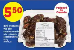 Maxi MINI-CROISSANTS TWO-BITE | MINI CROISSANTS, 423 G offer