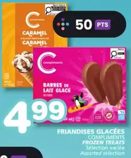 Marches Tradition COMPLIMENTS FROZEN TREATS offer