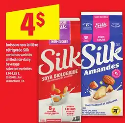 Maxi BOISSON NON LAITIÈRE RÉFRIGÉRÉE SILK | CHILLED NON-DAIRY BEVERAGE, 1,74-1,89 L offer