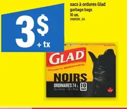 Maxi SACS À ORDURES GLAD | GARBAGE BAGS, 10 un offer