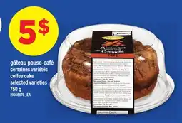Maxi GÂTEAU PAUSE-CAFÉ | COFFEE CAKE, 750 G offer