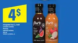 Maxi VINAIGRETTE PURE J.L. KRAFT | DRESSING, 355 ML offer