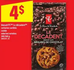 Maxi BISCUIT PC LE DÉCADENT | cookie, 280/300 g offer