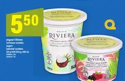 Maxi YOGOURT RIVIERA | YOGURT, 120 G/500-650 G, 946 ML offer
