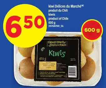 Maxi KIWI DÉLICES DU MARCHÉ | KIWIS, 600 G offer