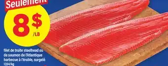 Maxi FILET DE TRUITE STEELHEAD OU DE SAUMON DE L'ATLANTIQUE BARBECUE À L'ÉRABLE offer