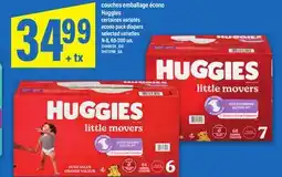 Maxi COUCHES EMBALLAGE ÉCONO HUGGIES | ECONO PACK DIAPERS, N-8, 60-200 un offer