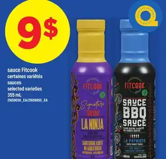 Maxi SAUCE FITCOOK | SAUCES, 355 ML offer