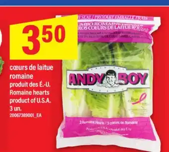 Maxi CŒURS DE LAITUE ROMAINE | Romaine hearts , 3 UN offer