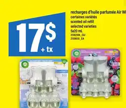 Maxi RECHARGES D'HUILE PARFUMÉE AIR WICK | SCENTED OIL REFILL, 5X20 ML offer