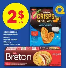 Maxi CRAQUELINS DARE | CRACKERS, 100-225 G offer