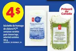 Maxi BÛCHETTE DE FROMAGE DE CHÈVRE PC | GOAT CHEESE LOGS, 140 g offer