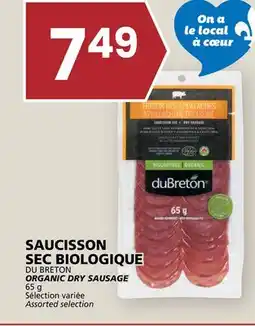 Rachelle-Bery Grocery DU BRETON ORGANIC DRY SAUSAGE offer