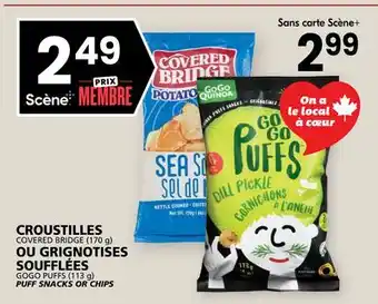 Rachelle-Bery Grocery GRIGNOTISES | PUFF SNACKS (170 g) OR GOGO PUFFS (113 g) CHIPS offer