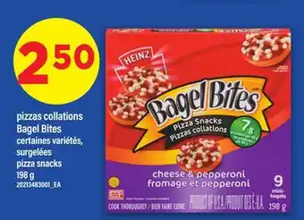 Maxi PIZZAS COLLATIONS BAGEL BITES | PIZZA SNACKS, 198 G offer