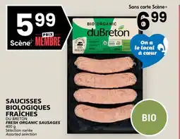 Rachelle-Bery Grocery DU BRETON FRESH ORGANIC SAUSAGES offer