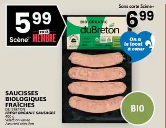 Rachelle-Bery Grocery DU BRETON FRESH ORGANIC SAUSAGES offer