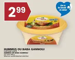 Rachelle-Bery Grocery FONTAINE SANTÉ HUMMUS OR BABA GANNOUJ offer
