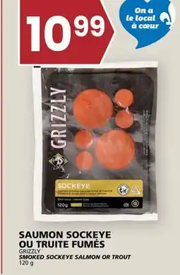 Rachelle-Bery Grocery GRIZZLY SMOKED SOCKEYE SALMON OR TROUT offer