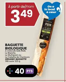 Rachelle-Bery Grocery À CHACUN SON PAIN ORGANIC BAGUETTE offer