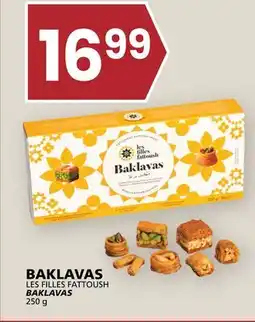 Rachelle-Bery Grocery LES FILLES FATTOUSH BAKLAVAS offer