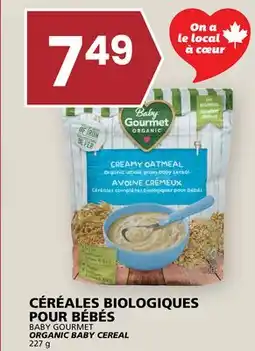 Rachelle-Bery Grocery BABY GOURMET ORGANIC BABY CEREAL offer