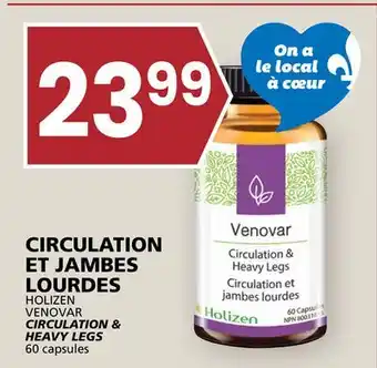 Rachelle-Bery Grocery HOLIZEN VENOVAR CIRCULATION & HEAVY LEGS offer