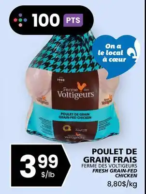 Rachelle-Bery Grocery FERME DES VOLTIGEURS FRESH GRAIN-FED CHICKEN offer