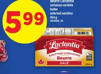 Maxi BEURRE LACTANTIA, | butter, 454 G offer