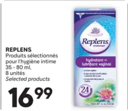 Brunet REPLENS Produits sélectionnés pour l'hygiène intime offer