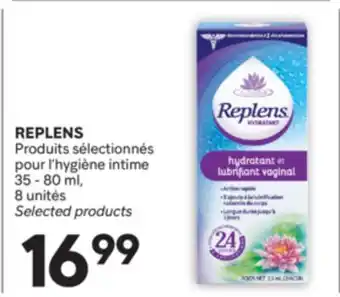 Brunet REPLENS Produits sélectionnés pour l'hygiène intime offer
