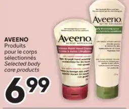 Brunet AVEENO Produits pour le corps sélectionnés body care offer