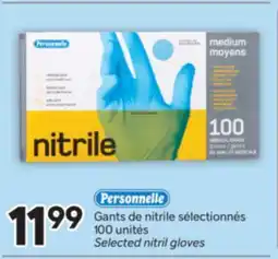Brunet Personnelle Gants de nitrile sélectionnés 100 unités offer