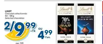 Brunet LINDT Chocolats sélectionnés offer