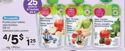 Brunet PERSONNELLE Purées pour bébés sélectionées offer