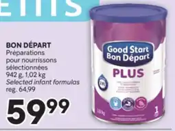 Brunet BON DÉPART Préparations pour nourrissons sélectionnées offer
