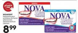 Brunet Nettoyants pour prothèses dentaires sélectionnés NOVADENT offer
