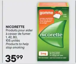 Brunet NICORETTE Produits pour aider à cesser de fumer offer