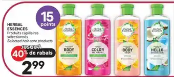 Brunet HERBAL ESSENCES Produits capillaires sélectionnés offer