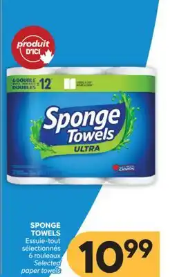 Brunet SPONGE TOWELS offer