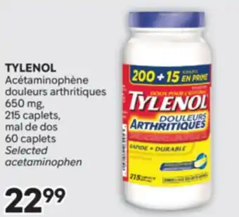Brunet TYLENOL Acétaminophène douleurs arthritiques 650 mg offer
