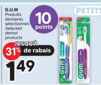 Brunet G.U.M Produits dentaires sélectionnés offer