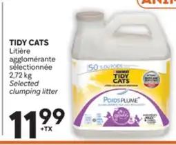 Brunet TIDY CATS Litière agglomérante sélectionnée offer